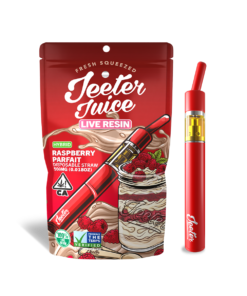 Raspberry Parfait Jeeter Juice Disposable Vape 500MG (04 Vapen)